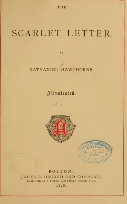 The Scarlet Letter 1878