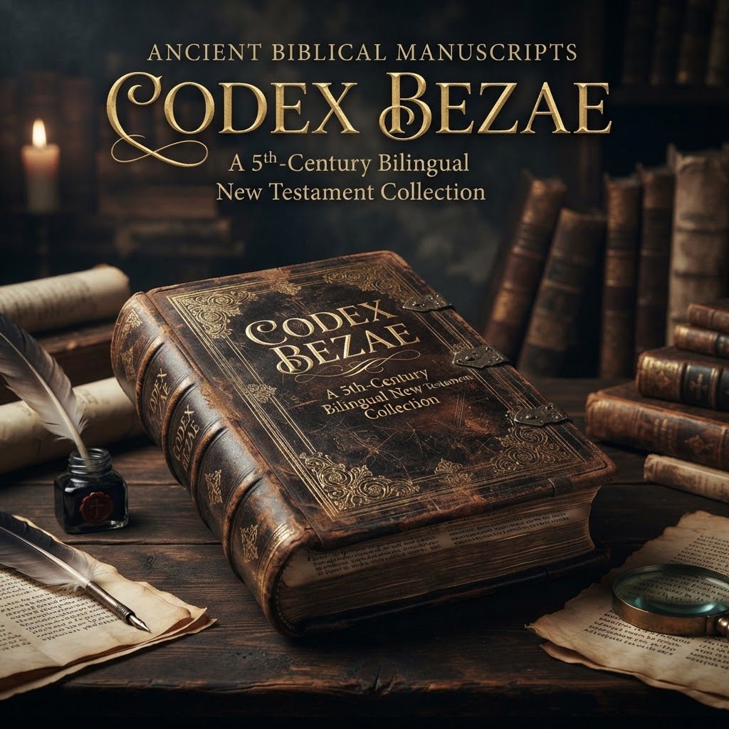 Codex Bezae Cantabrigiensis Complete Collection (3-Volume Digital Set) | 5th-Century New Testament Manuscript