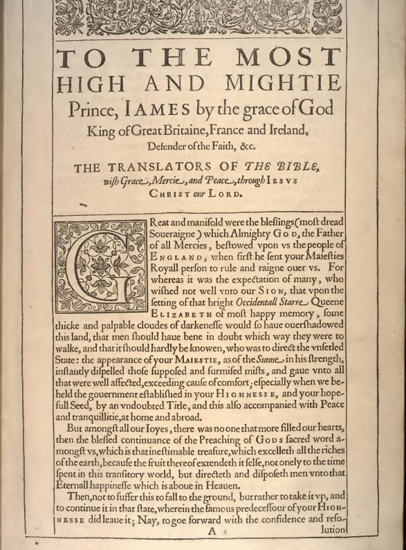 King James Bible 1611 - Original First Edition Facsimile | The Authentic 1611 KJV - Complete PDF - historical original Ebooks
