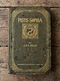 Pistis Sophia (1896 First English Edition) – G.R.S. Mead - historical original Ebooks