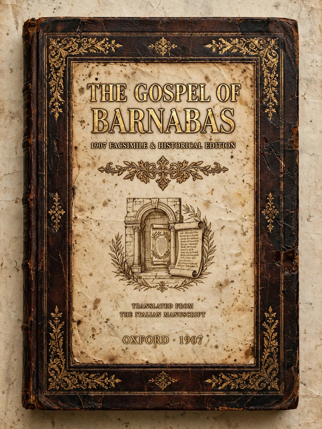 The Gospel of Barnabas (1907 Facsimile) - Original Oxford Edition - Translated from Italian MS in Vienna